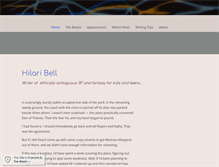 Tablet Screenshot of hilaribell.com